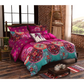 Mandala Queen Size Duvet Quilt Cover Set - Home & Garden