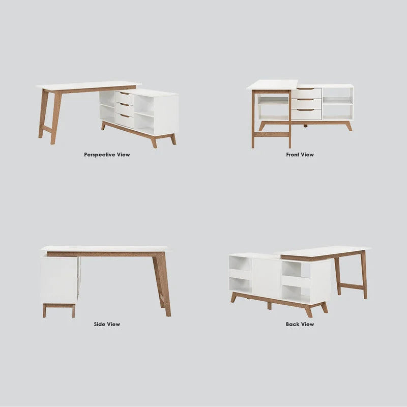 Mando Study Desk & Working Station - Furniture