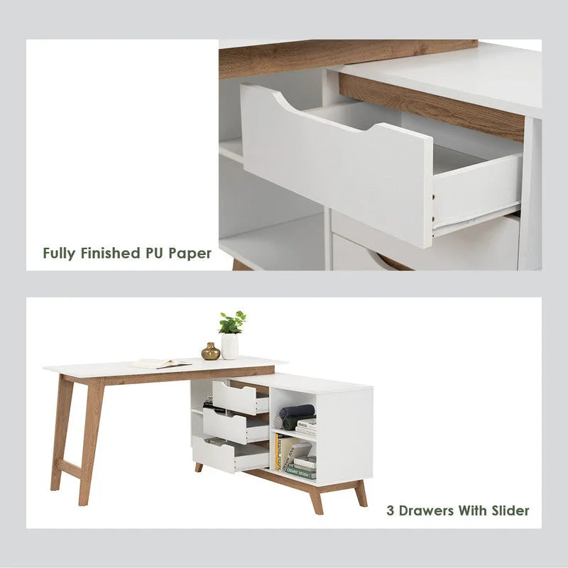 Mando Study Desk & Working Station - Furniture