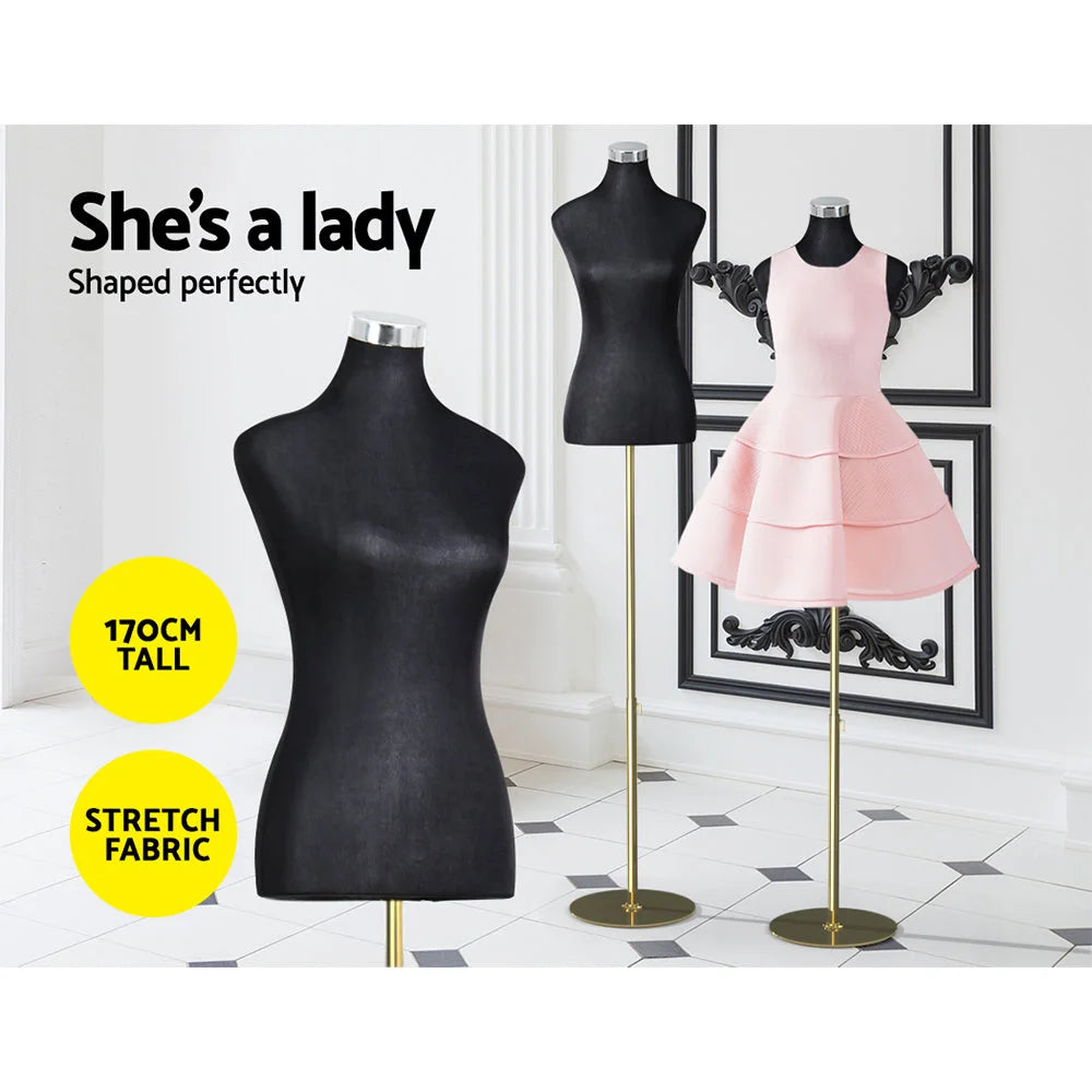 Mannequin Dummy Female Model Dressmaker Clothes Torso Tailor