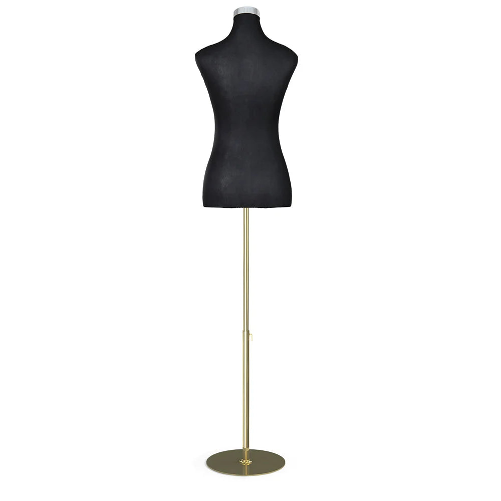 Mannequin dummy female with dressmaker clothes display torso tailor