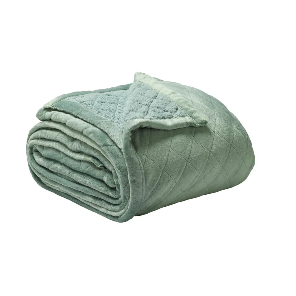 Mansfield Blanket Sage - Queen/King - Furniture
