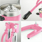 Manual Juicer Set Premium 2X Commercial Hand Press Juice Extractor Squeezer Orange Citrus - Pink