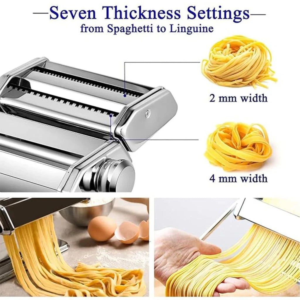 Manual Noodle Maker Dumpling Press Stainless Steel Machine Pasta