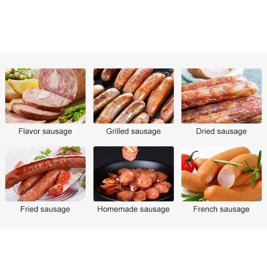 Manual Vertical Sausage Filler 5L - Stainless Stuffer Meat