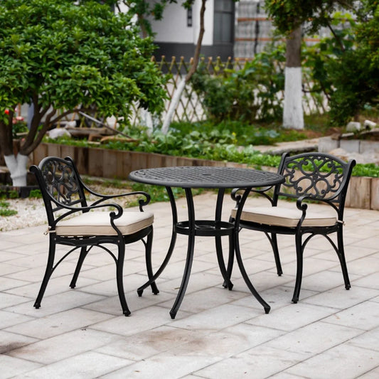 Marco Aluminium 3 Piece Setting (CAT-090 Black + CAC-042)