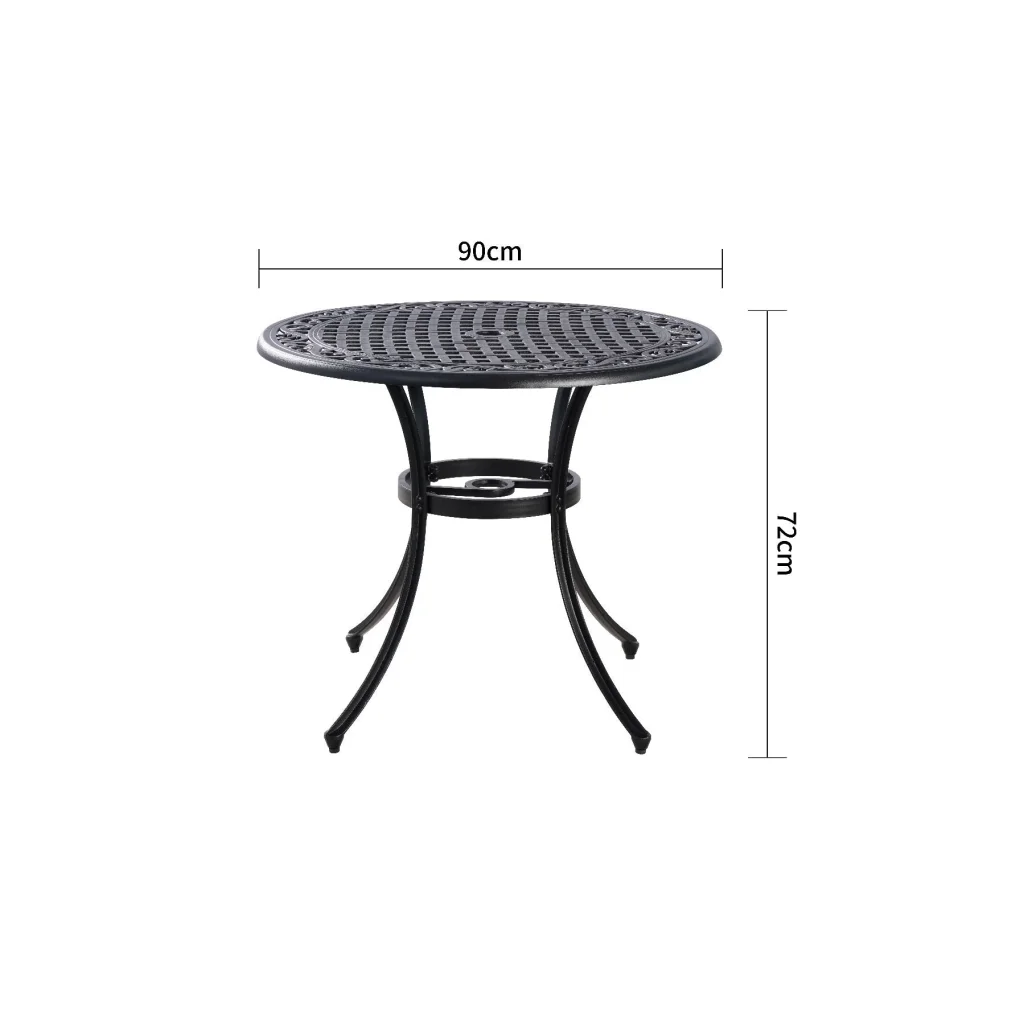 Marco Aluminium 5 Piece Setting (CAT-090 Black + 2x