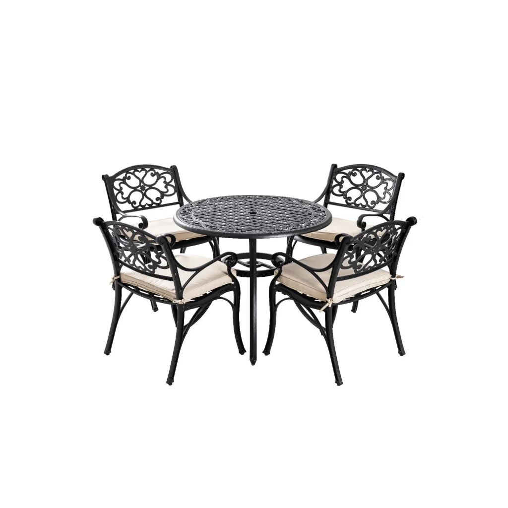 Marco Aluminium 5 Piece Setting (CAT-090 Black + 2x