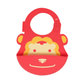 Marcus & Marcus - Baby Bib - Ollie the Elephant green