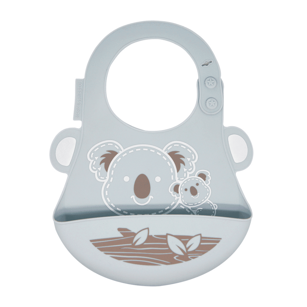 Marcus & Marcus - Baby Bib - Koala- grey (limited Edition)