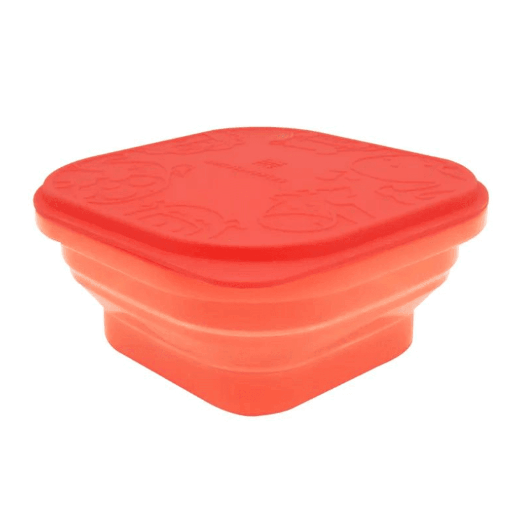 Marcus & Marcus - Collapsible Snack Container - Lucas the Hippo- Blue