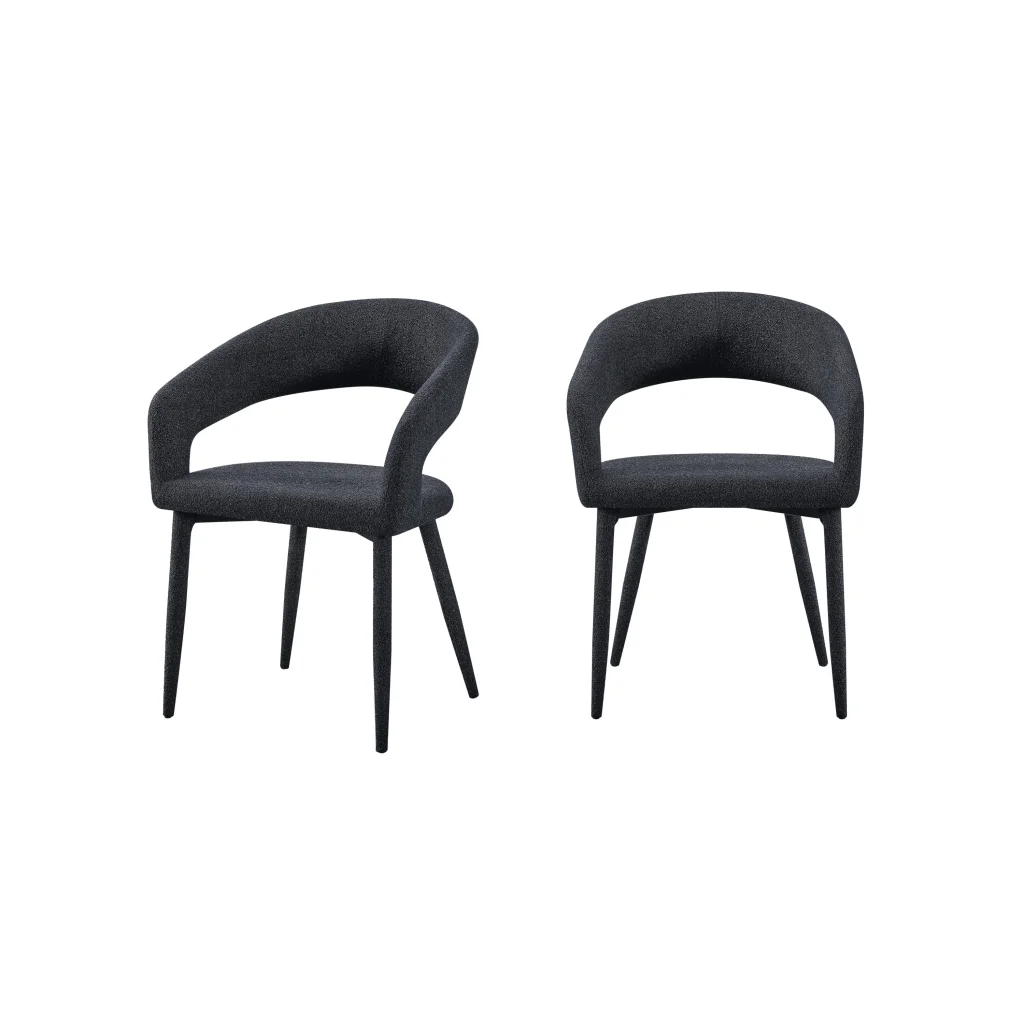 Marilyn Boucle Dining Chair - Set of 2 - Furniture