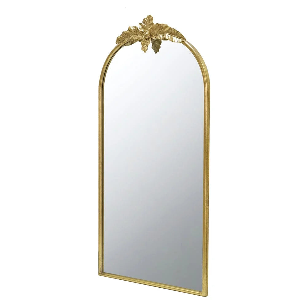 MARION TALL GOLD WALL MIRROR - Home & Garden > Decor >