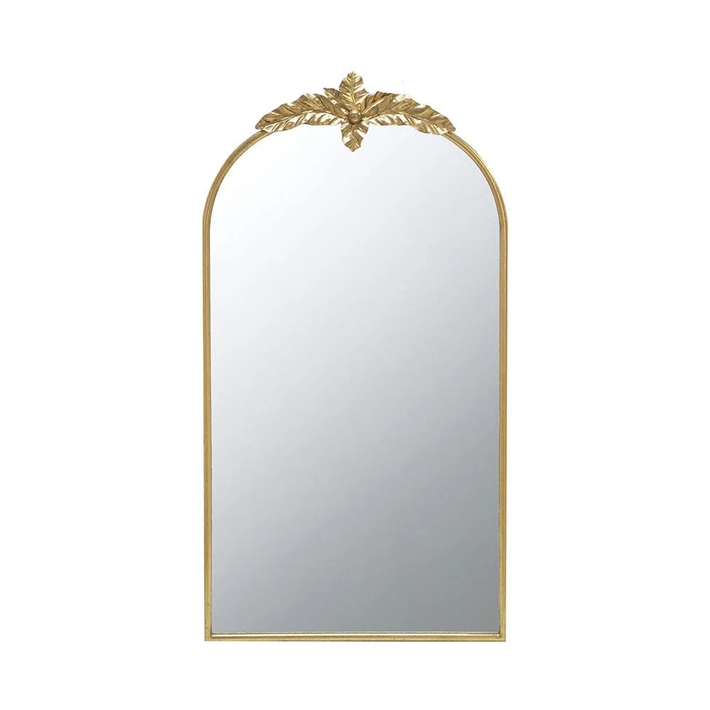 MARION TALL GOLD WALL MIRROR - Home & Garden > Decor >