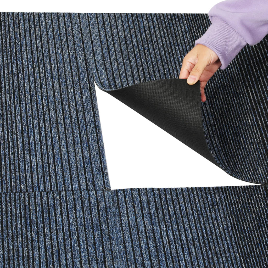 Marlow 20x Carpet Tiles 5m2 Box Heavy Blue-1973193861228531715