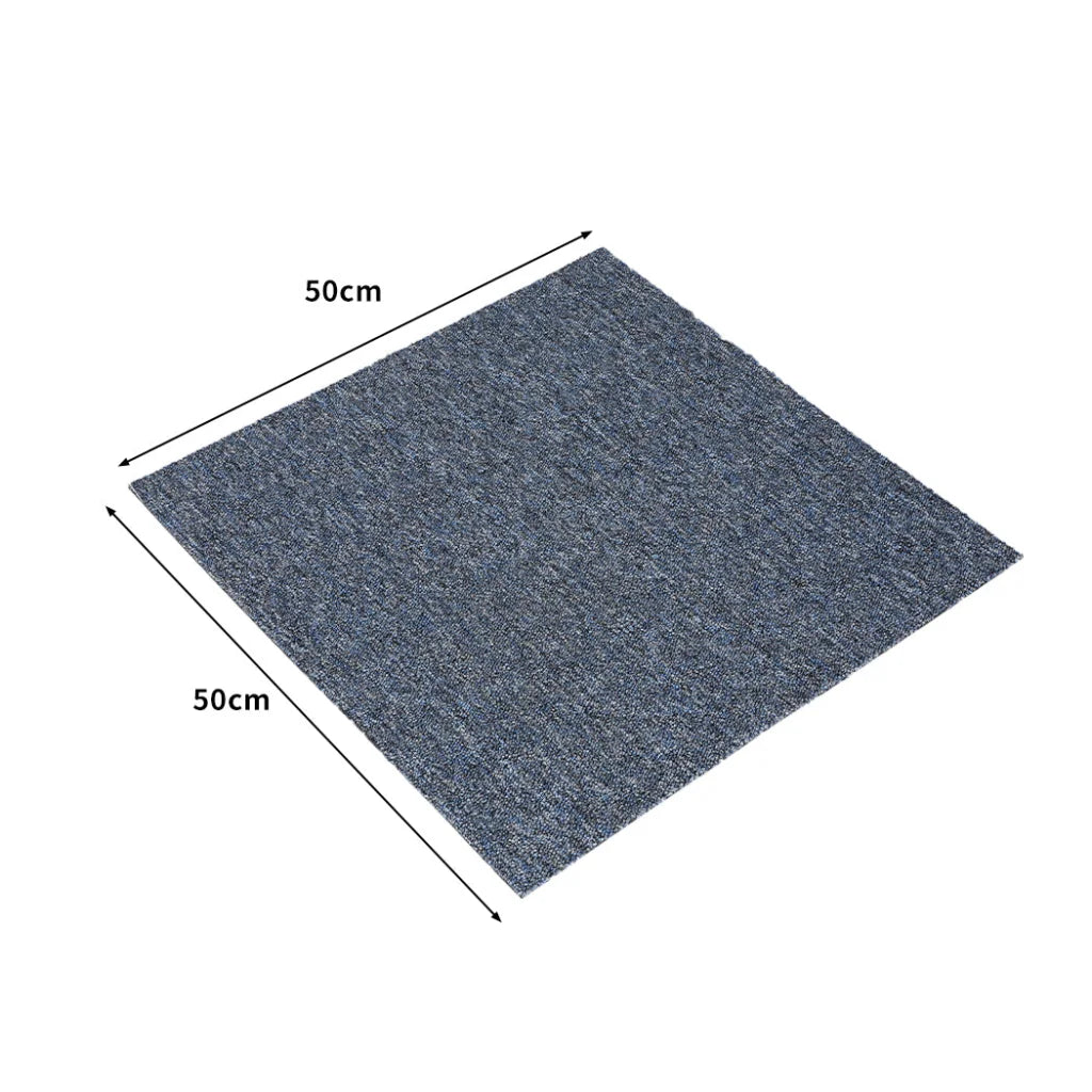 Marlow 20x Carpet Tiles 5m2 Box Heavy Blue-1973193860083486722