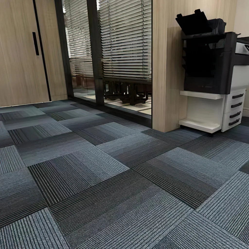 Marlow 20x Carpet Tiles 5m2 Box Heavy Blue-1973193861228531718