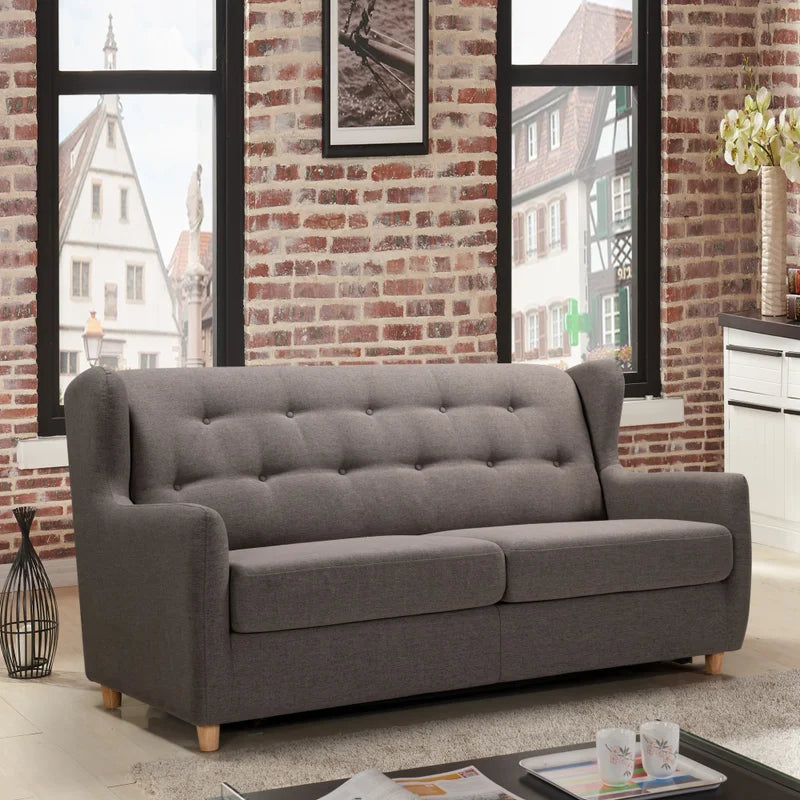 MARQUIS 2-Seater Sofa Bed with Separate Foam Mattress