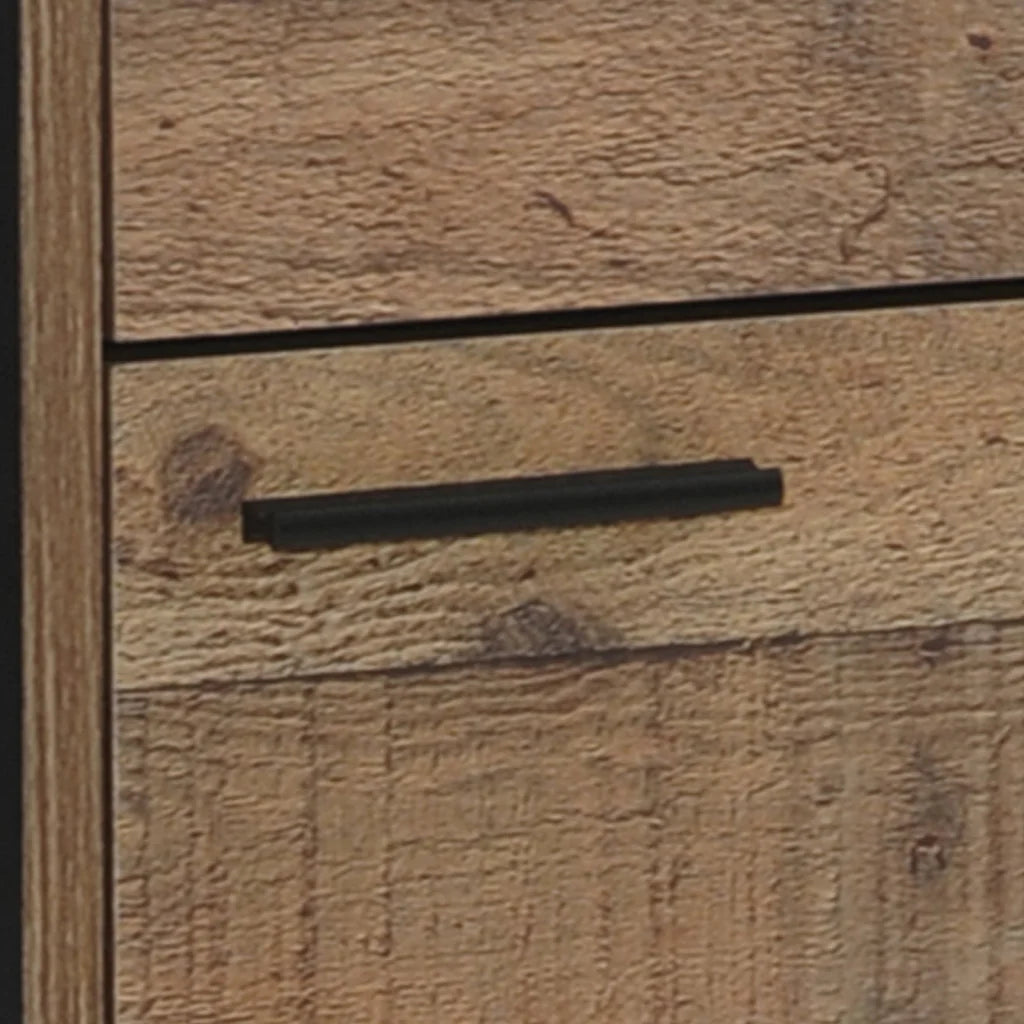 Mascot Bedside Table - Oak - Bedroom