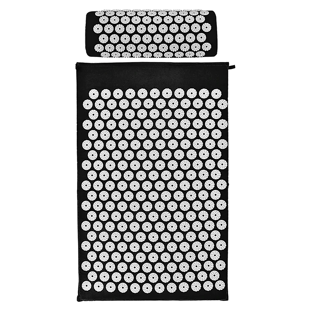 Massage Acupressure Yoga Mat with Pillow Sit Mats for Pain