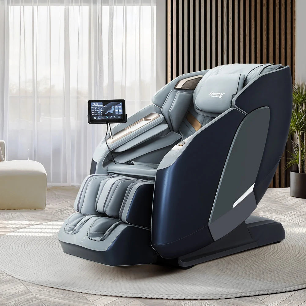 4d 2 chair with massage recliner double core