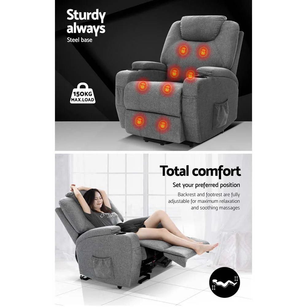 Massage Chair Recliner Sofa Lift Motor Armchair