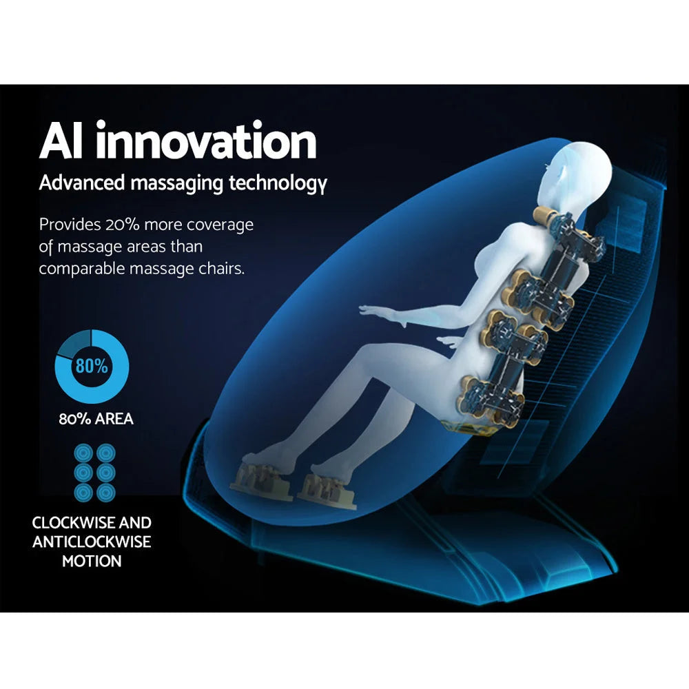 Massage Chair Zero Gravity Recliner Fully Auto Shiatsu