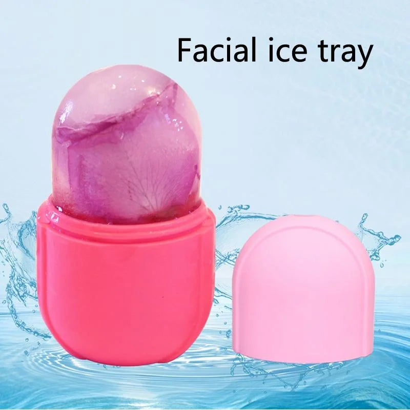 Massage Ice Tray For Eye Bags Arms And Thighs Capsule Black
