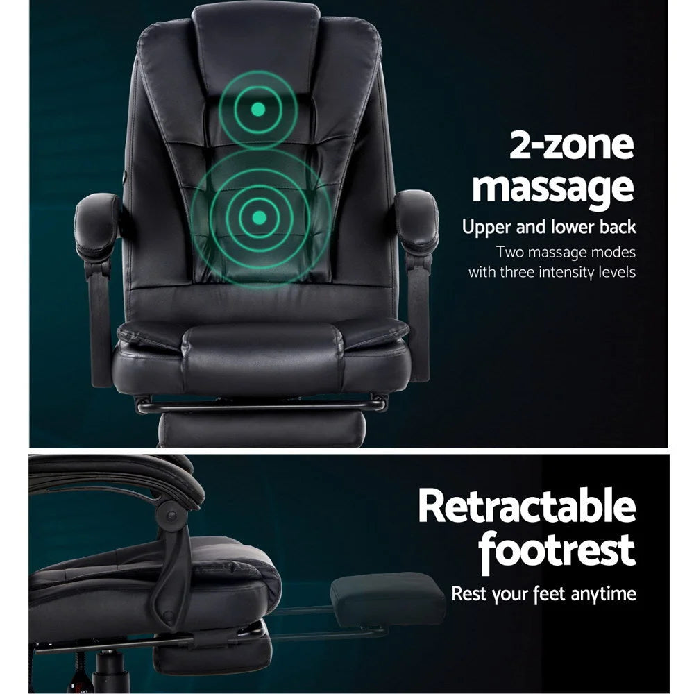 Massage Office Chair Recliner Computer Gaming Seat