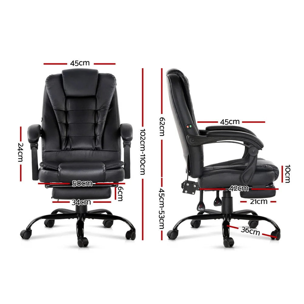 Massage Office Chair Recliner Computer Gaming Seat