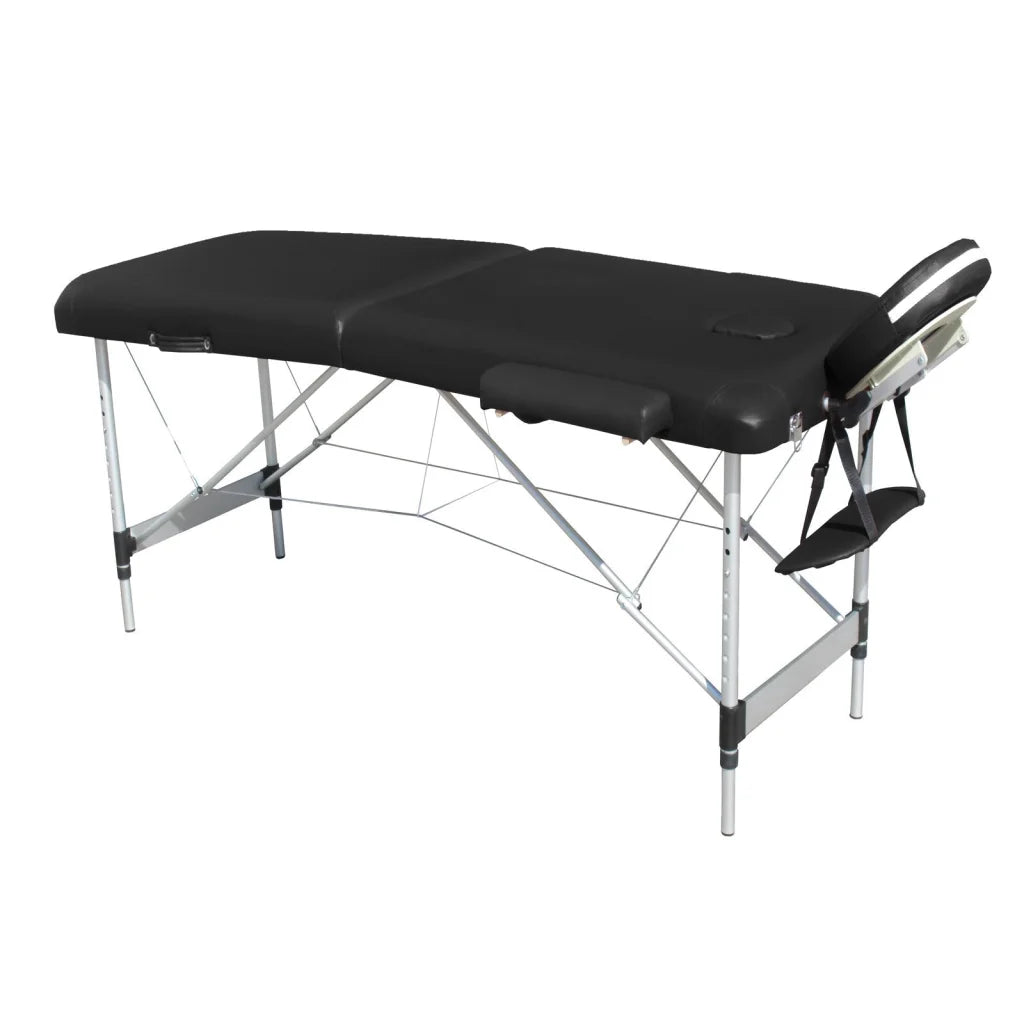 Massage Table 2-Fold Portable Aluminium Massage Bed
