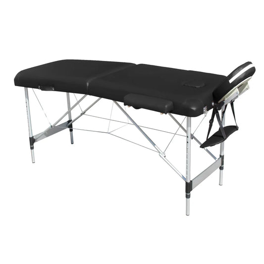 Massage Table 2-Fold Portable Aluminium Massage Bed