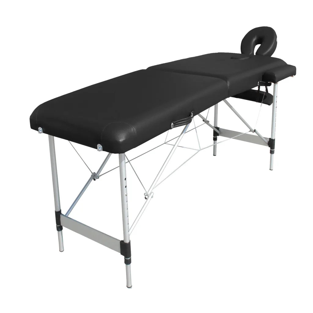 Massage Table 2-Fold Portable Aluminium Massage Bed