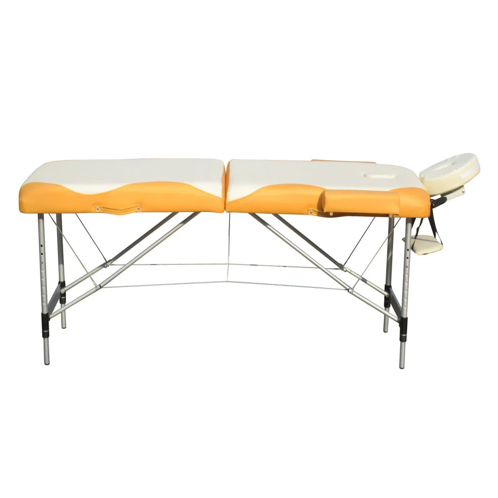 Massage Table 2-Fold Portable Aluminium Massage Bed