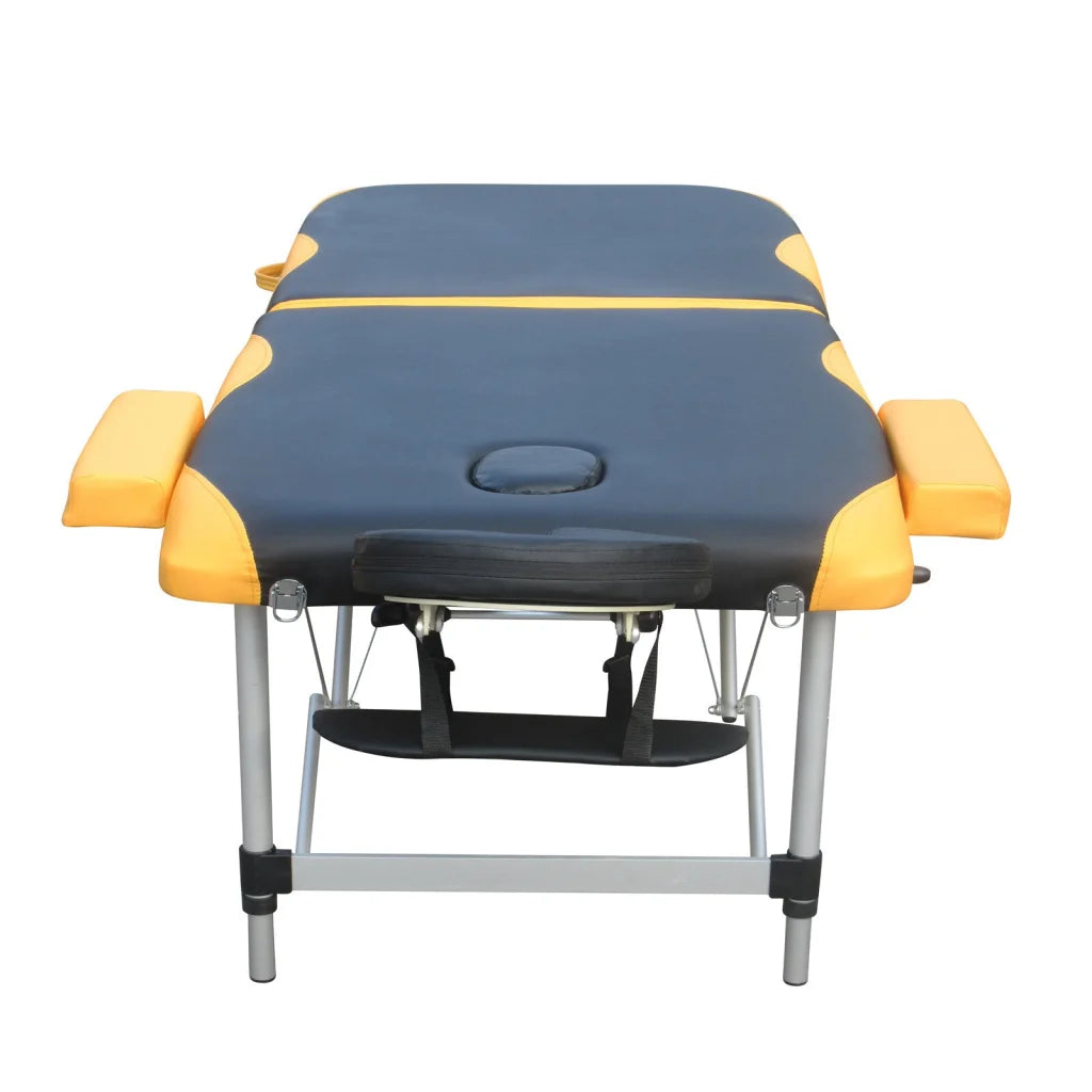 Massage Table 2-Fold Portable Aluminium Massage Bed