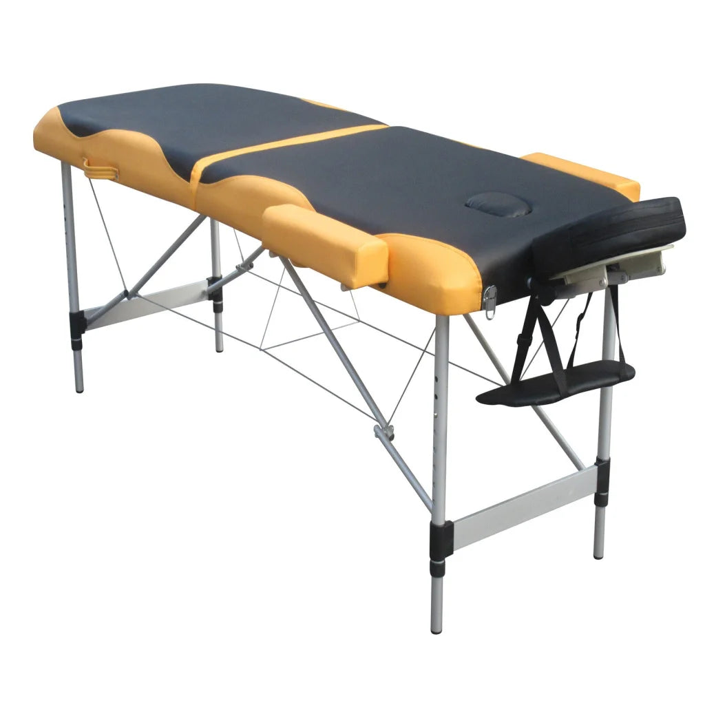 Massage Table 2-Fold Portable Aluminium Massage Bed