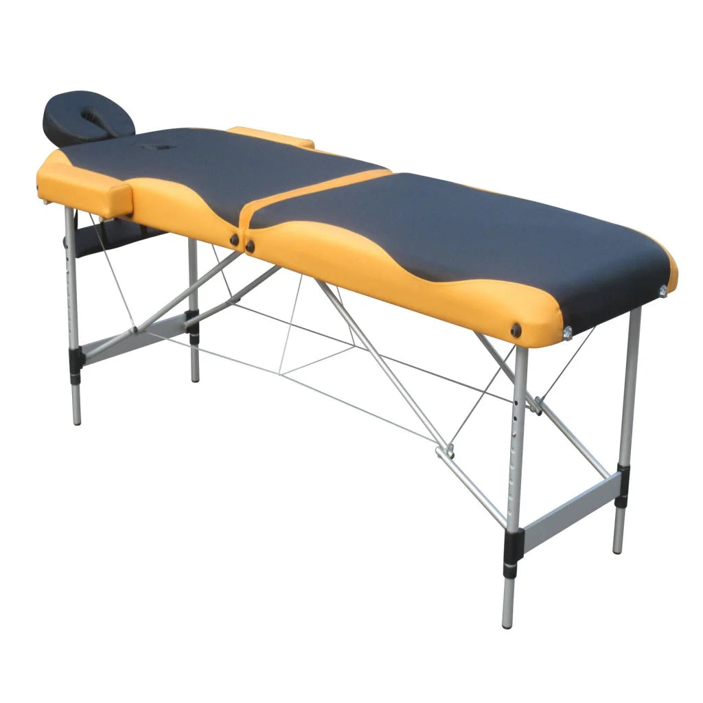 Massage Table 2-Fold Portable Aluminium Massage Bed