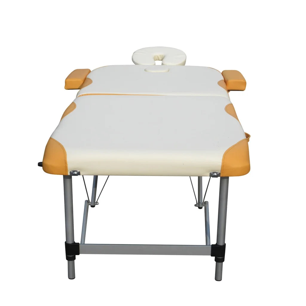 Massage Table 2-Fold Portable Aluminium Massage Bed