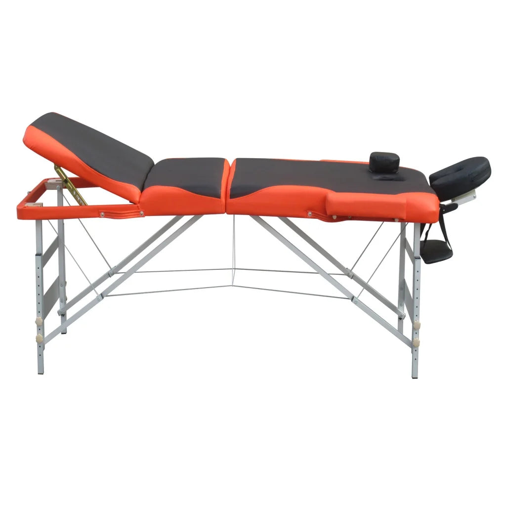 Massage Table 3-Fold Portable Aluminium Massage Bed