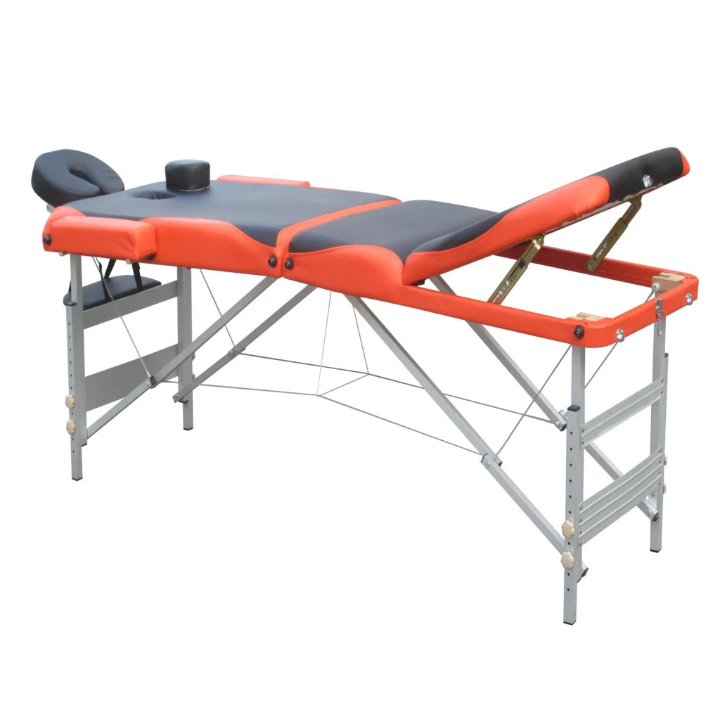 Massage Table 3-Fold Portable Aluminium Massage Bed