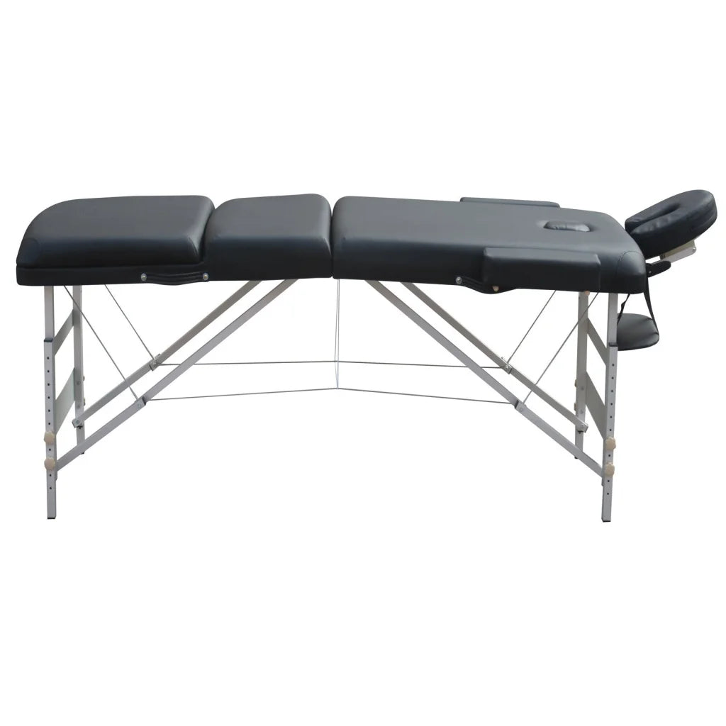 Massage Table 3-Fold Portable Aluminium Massage Bed