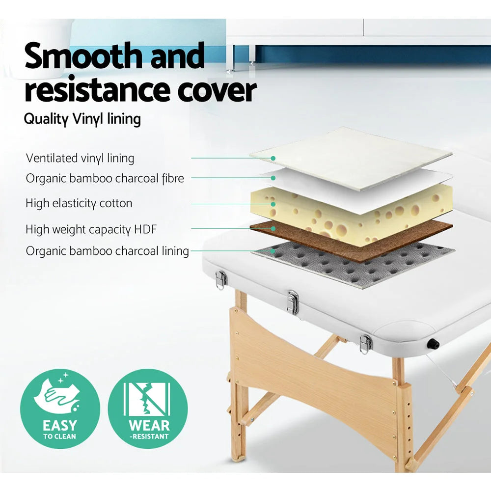Chair with massage table fold bed cm