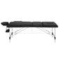 Massage Table 65CM Portable 3-Fold Aluminium Beauty Bed