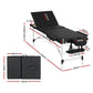 Massage Table 65CM Portable 3-Fold Aluminium Beauty Bed