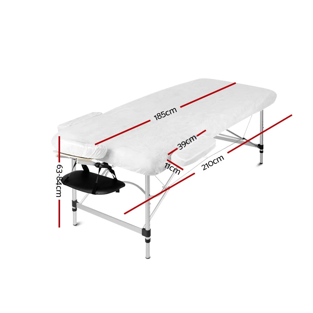 Chair with massage table fold wide