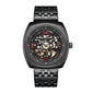 Masterpiece Mechanical Men Watch with Steel Band - Silver