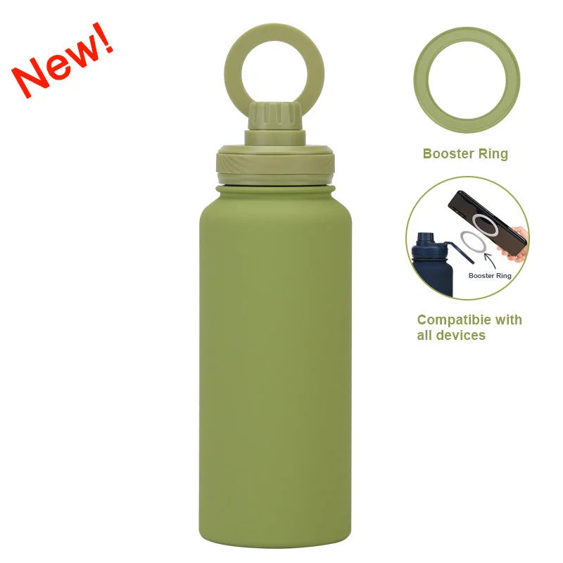 Matcha Green 1L Stainless Steel Water