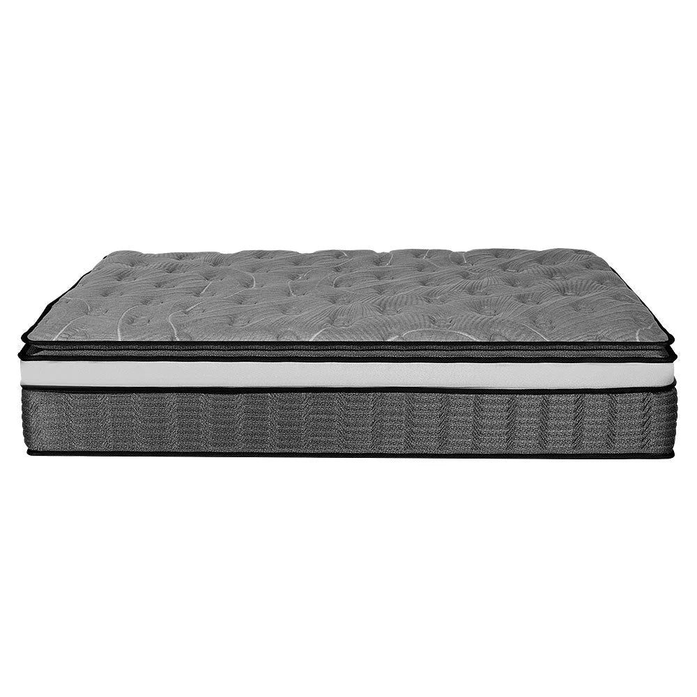 Mattress Bedding Double Layer 34cm Pocket Spring - Queen