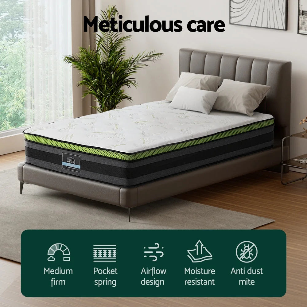 Mattress Cool Gel Foam 30CM single furniture 739