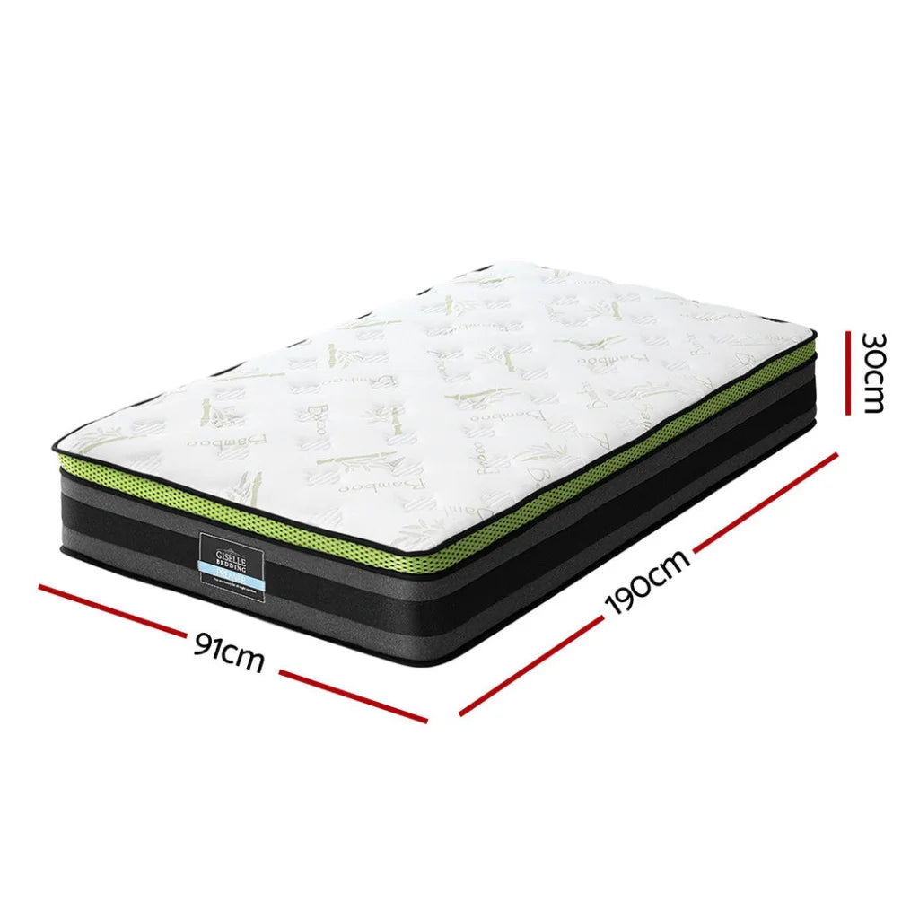 Mattress Cool Gel Foam 30CM Single